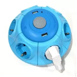 STARINDO CR-18U MULTI SOCKET UFO 6 HOLE With 2 USB CHARGERS And Shape Electric UFO