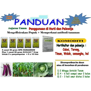 Pupuk Majemuk Npk Humagrow 6:26:16