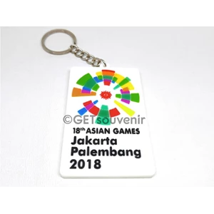 Gantungan Kunci Karet Custom Asian Games