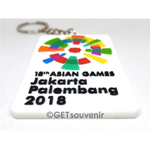 Gantungan Kunci Karet Custom Asian Games