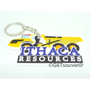 Gantungan Kunci Karet Custom Ithaca Resources