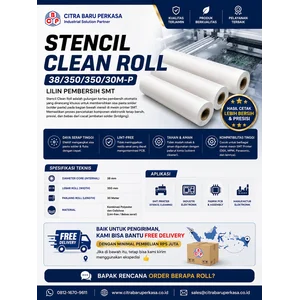 STENCIL CLEAN ROLL PANASONIC  38/350/350/30M-P