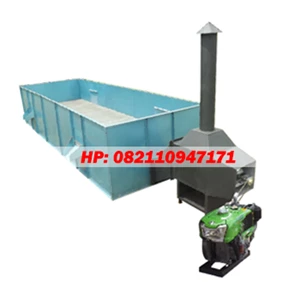 Mesin Box Dryer - Mesin Pengering Kopi Kap. 3000-4000 Kg/Proses Penggerak Kubota 6.5 HP