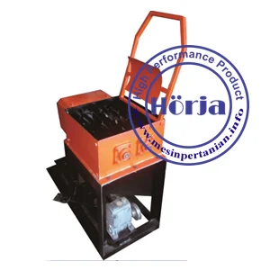 Mesin pengupas sabut kelapa Horizontal