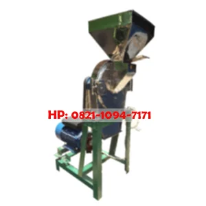 Mesin Penepung Gula Semut / Gula Aren (Disk Mill) Stainless Steel