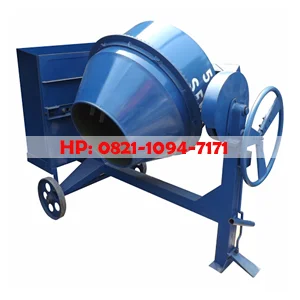 Mesin Molen Beton Mesin Mixer Beton Kapasitas Mesin 1 Sak Semen