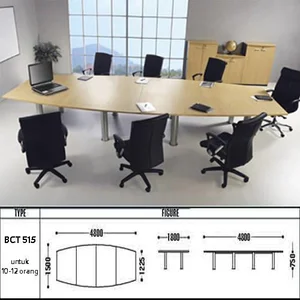 MEJA KANTOR ( square conference table ) BCT