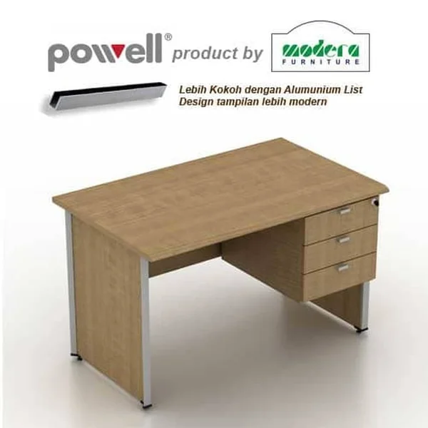 Meja Kantor Powell One Pod1275