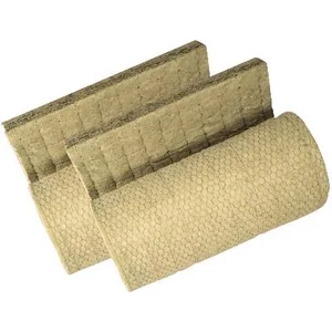 Rockwool Blanket Insulation With Wire Mesh Size 600mmx3000mm Tebal 25mm