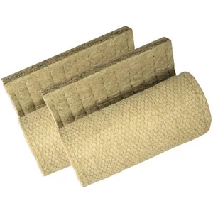 Rockwool Blanket Insulation With Wire Mesh Size 600mmx3000mm Thickness 25mm