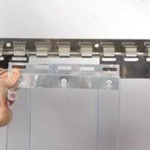 Hanger Bracket Pvc Curtain Galvanis Panjang 1 Meter
