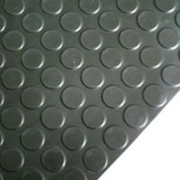 Karpet Karet Motif koin Hitam Jakarta