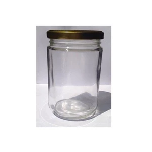 500Ml Botol Toples Beling Jar Kaca - Bulat & Silinder