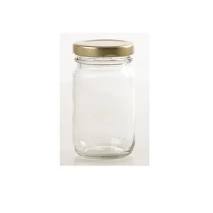 120Ml Botol Toples Beling Jar Kaca - Bulat & Silinder