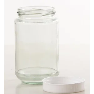 330Ml Botol Toples Beling Jar Kaca - Bulat & Silinder