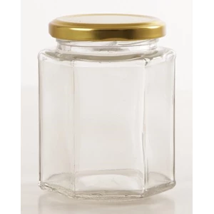 Botol Kaca Toples Beling Jar - Hexagon (Segienam) & Silinder 