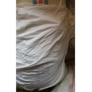 Kain Majun Putih 1  Lapis ukuran 35cm
