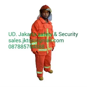 CLOTHING SAFETY ARAMID FIREMAN FIREFIGHTER UNIFORM JACKET FMD HEAT RESISTANT