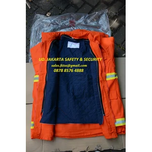 PAKAIAN SAFETY NOMEX FIREMAN JACKET BAJU SERAGAM PEMADAM KEBAKARAN PMK TAHAN PANAS