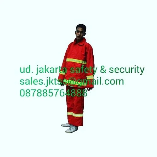 PAKAIAN SAFETY NOMEX FIREMAN JACKET BAJU SERAGAM PEMADAM KEBAKARAN PMK TAHAN PANAS