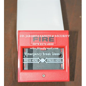 MANUAL FIRE ALARM CALL POINT BREAK GLASS BOX