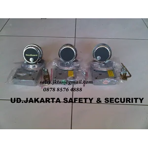 KUNCI KOMBINASI BRANKAS 3 LEMARI BESI TANPA KEY LOCK