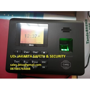 Mesin Absensi Sidik Jari Fingerprint Tcp Ip Battery  