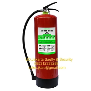 APAR FIRE EXTHINGUISHER RACUN API GAS LIQUID HCFC CLEAN AGENT MERDEKA 12 KG 