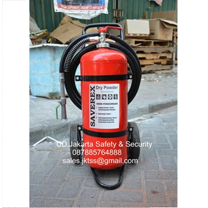 Big Fire Fire Extinguisher Apab Saverex Wheel 25Kg Trolley China