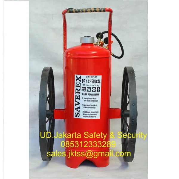 Apab Media Abc Drychemical Powder Alat Pemadam Kebakaran Api 60 Kg Saverex