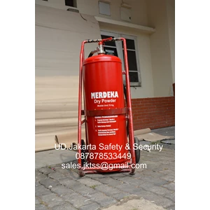 the tube contents tool DCP fire extinguishers fire 75 kg trolly cheap jakarta
