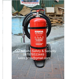 Apab Wheeled Poison Fire Extinguisher Big Fire Abc 25 Kg Trolley China