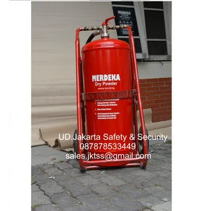 Apab Beroda Media Abc Dry Chemical Powder 50 Kg Trolley
