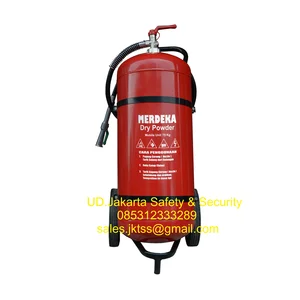 Apab Beroda Trolley 75 Kg Abc Dry Chemical Powder Yellow