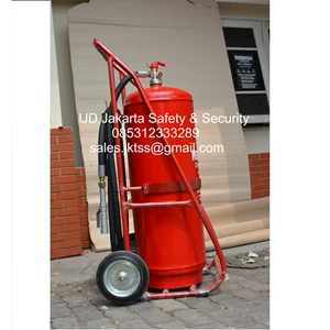 fire extinguisher fire tube large wheeled APAB DCP yellow 100 kg at cheap prices