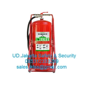 fire exthinguisher fire extinguisher big clean agent gas HCFCmerdeka 50 kg trolley at cheap prices