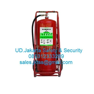 the contents of the tube clean agent fire extinguisher fire APAB clean agent 75 kg of HCFC gas cheap trolley 