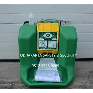 EMERGENCY STATION SAFETY SHOWER FOR RED DRY EYE WASH PROTECTION HAWS GRAVITY FED WATER PORTABLE 7500 JAKARTA