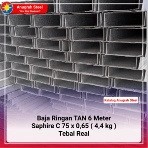 Baja Ringan Tan C75 0.75 (5.1Kg) Berat Real!