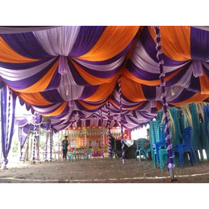 Ceiling tent balloon party model