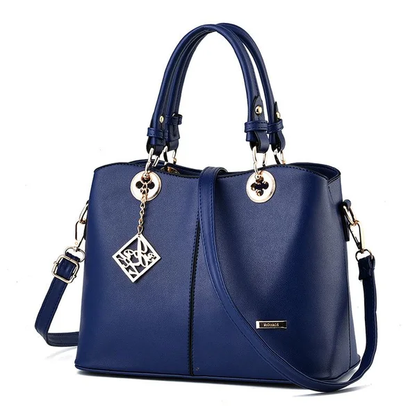 Tas Tangan & Clutch Wanita Kulit Import Asli Warna Blue (Biru)