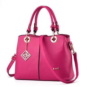 Tas Tangan & Clutch Wanita Kulit Import Asli Warna Pink (Merah Muda)