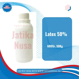Bahan Perekat  Lem Latex Kadar 50% Kemasan 600ml