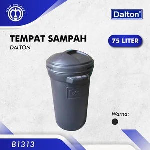 Tempat Sampah 75 Liter Dalton Tutup Dapat Dikunci B1313