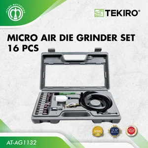 Mesin Gerinda Tangan Micro Angin Set 16 Pcs AT-AG1132 Tekiro