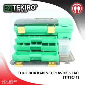 KOTAK PERKAKAS TOOL BOX KABINET PLASTIK 5 LACI TEKIRO