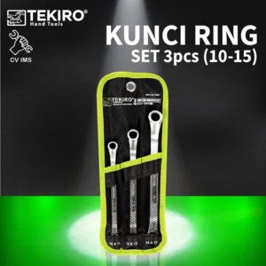 Kunci Ring Set 3pcs (10-15mm) TEKIRO WR-SE1645