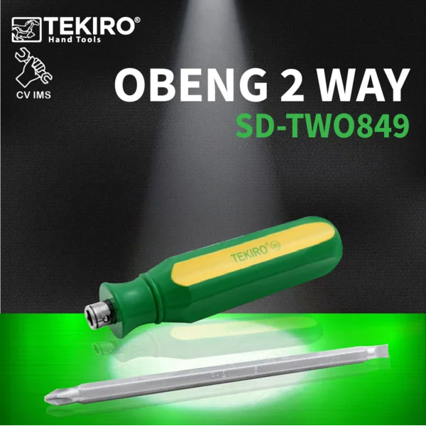 Obeng Dua Arah 2 Way TEKIRO SD-TW0849