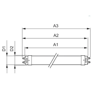 Philips CorePro LEDtube HO 1200mm 18W T8 