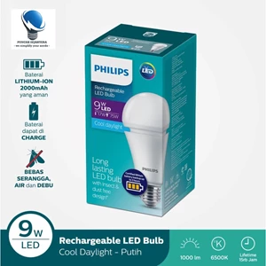 Lampu Emergency Philips LEDBulb BB 9W 6500K